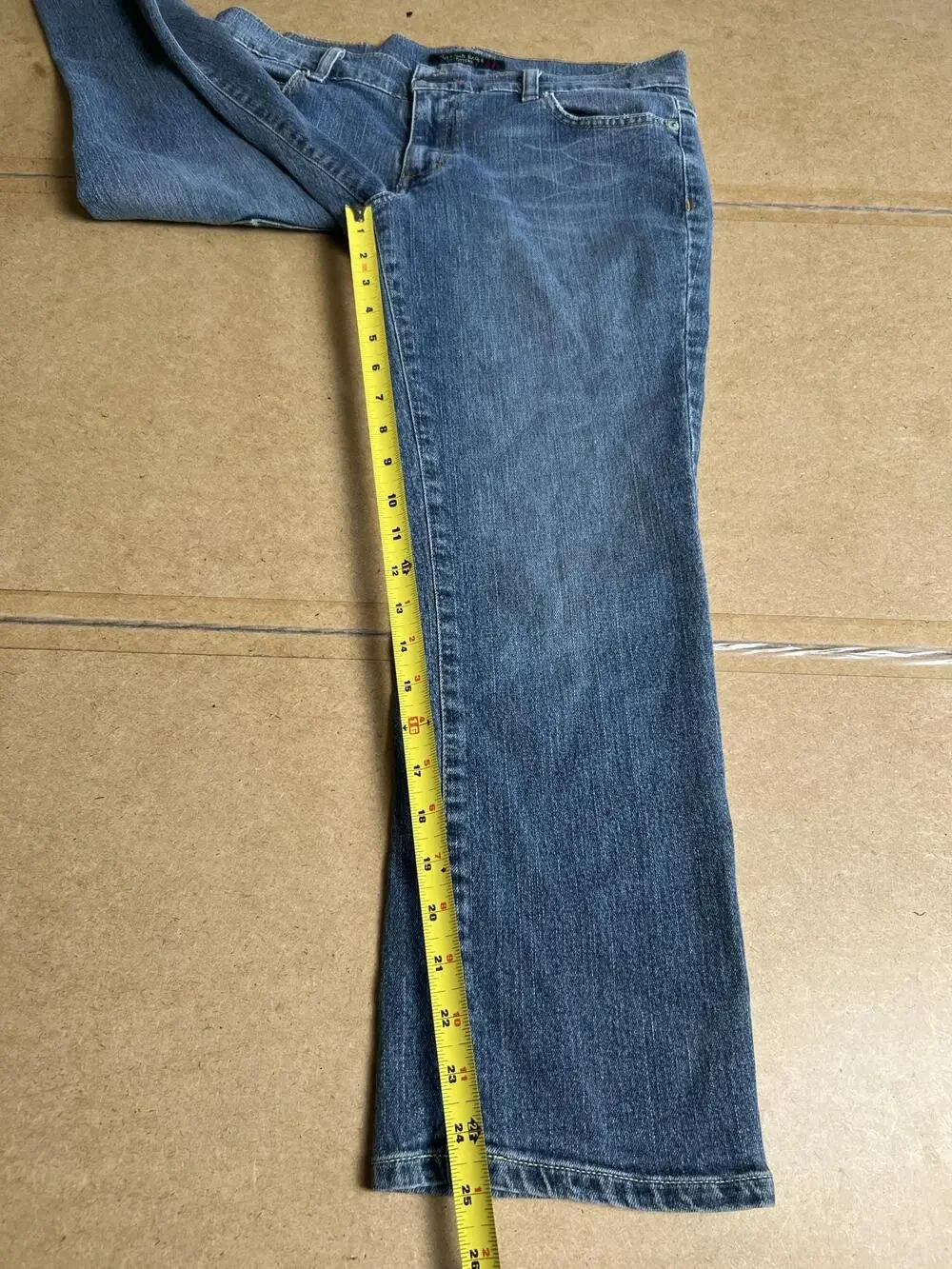 Y2K American Eagle Outfitters Pants Mens 30x32 Blue Denim Chino Straight Stretch